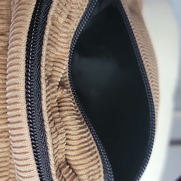 JANSPORT Half Pint VTG Mini Tan Corduroy Y2K 90s Academia Purse Small Backpack - Picture 7 of 12